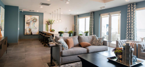 hero-living-room-with-blue-walls-colorado-beaverton-or