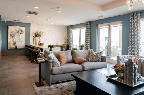 living-room-with-blue-walls-colorado-beaverton-or