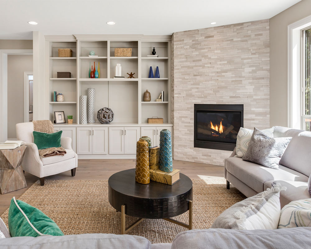 living-room-with-fireplace-in-wall-corner-sinking-beaverton-or